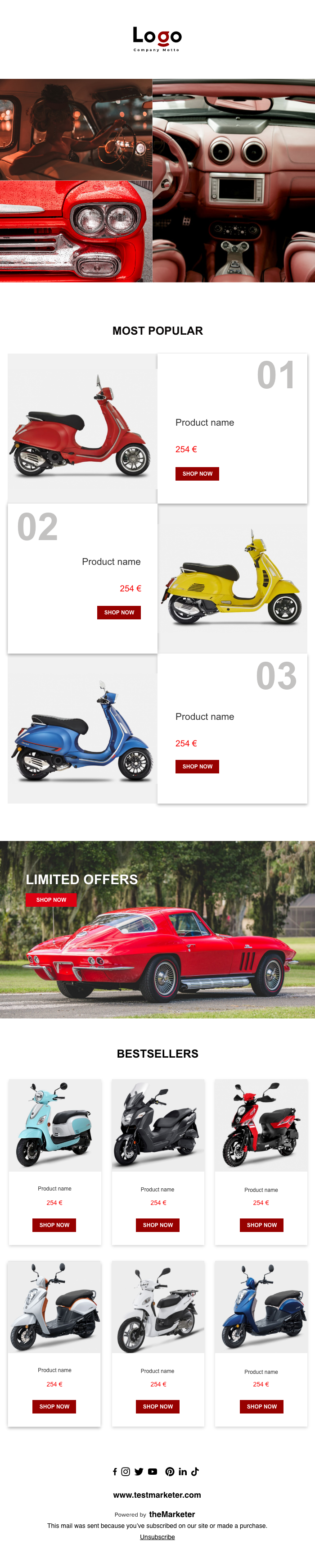 I took a Vespa