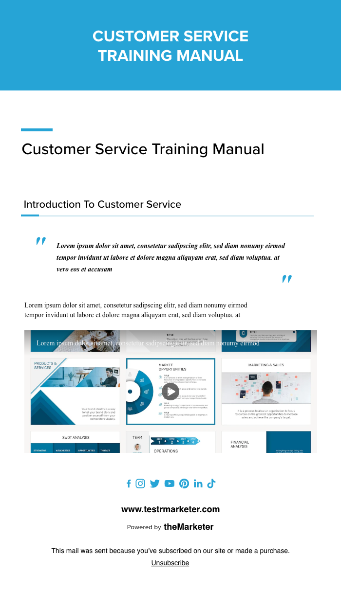 Online Tutorial