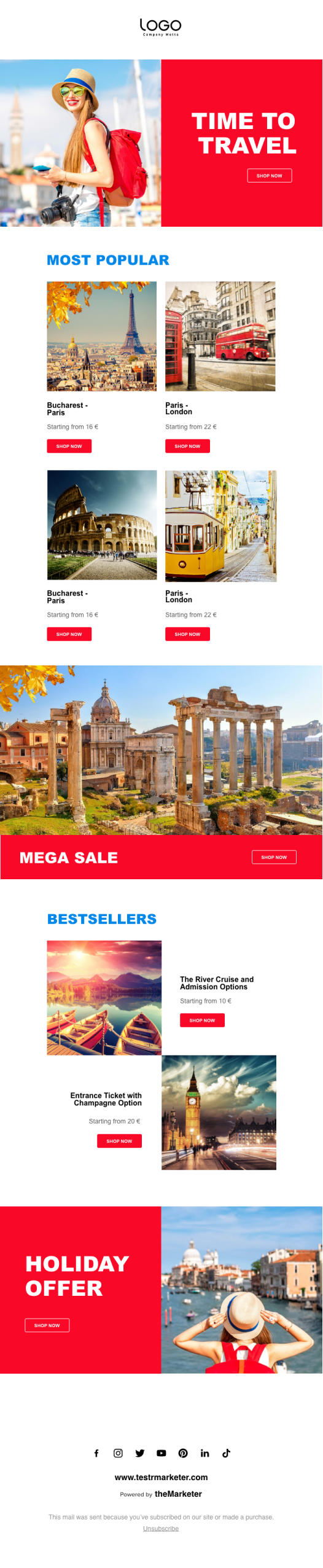 Hot Destinations