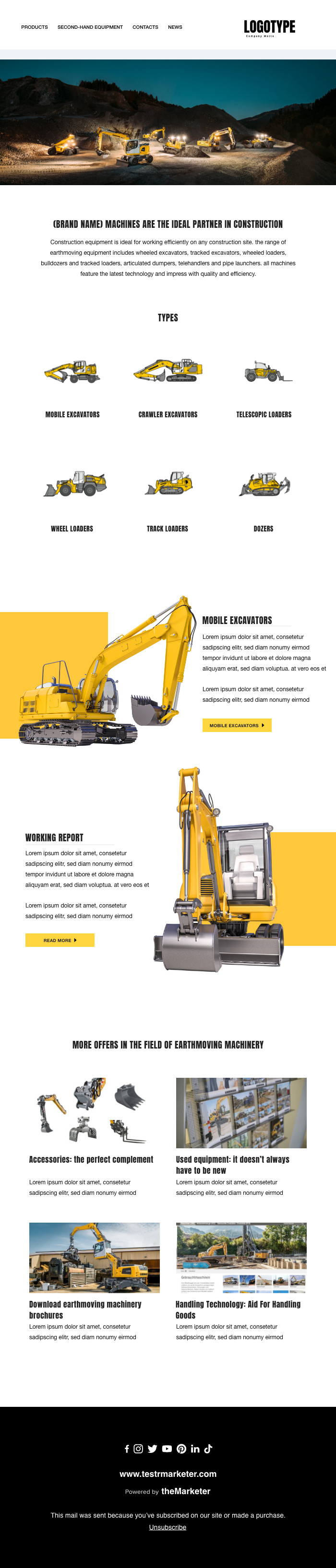 Big boys' toys