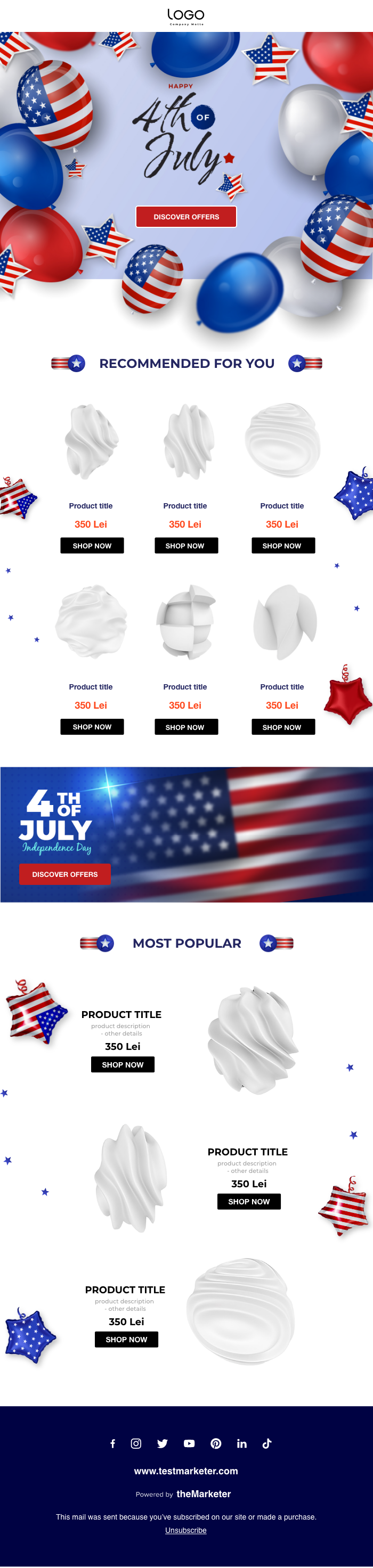 Happy USA Holiday