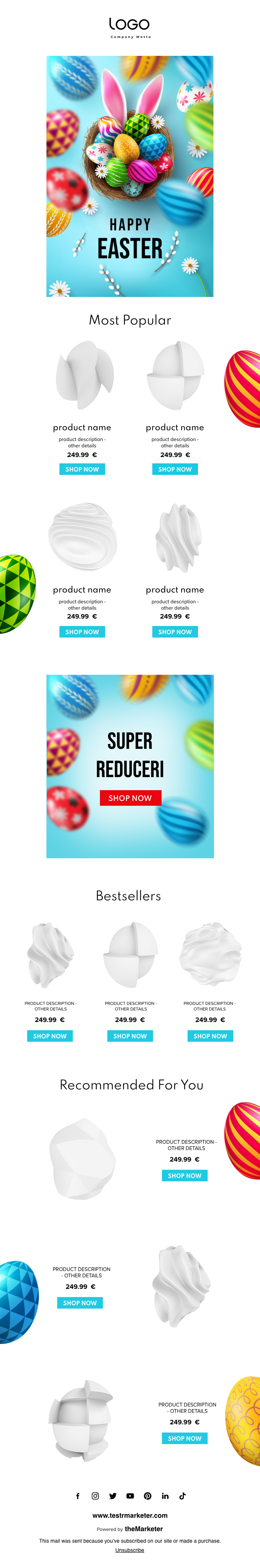 Colorful Easter