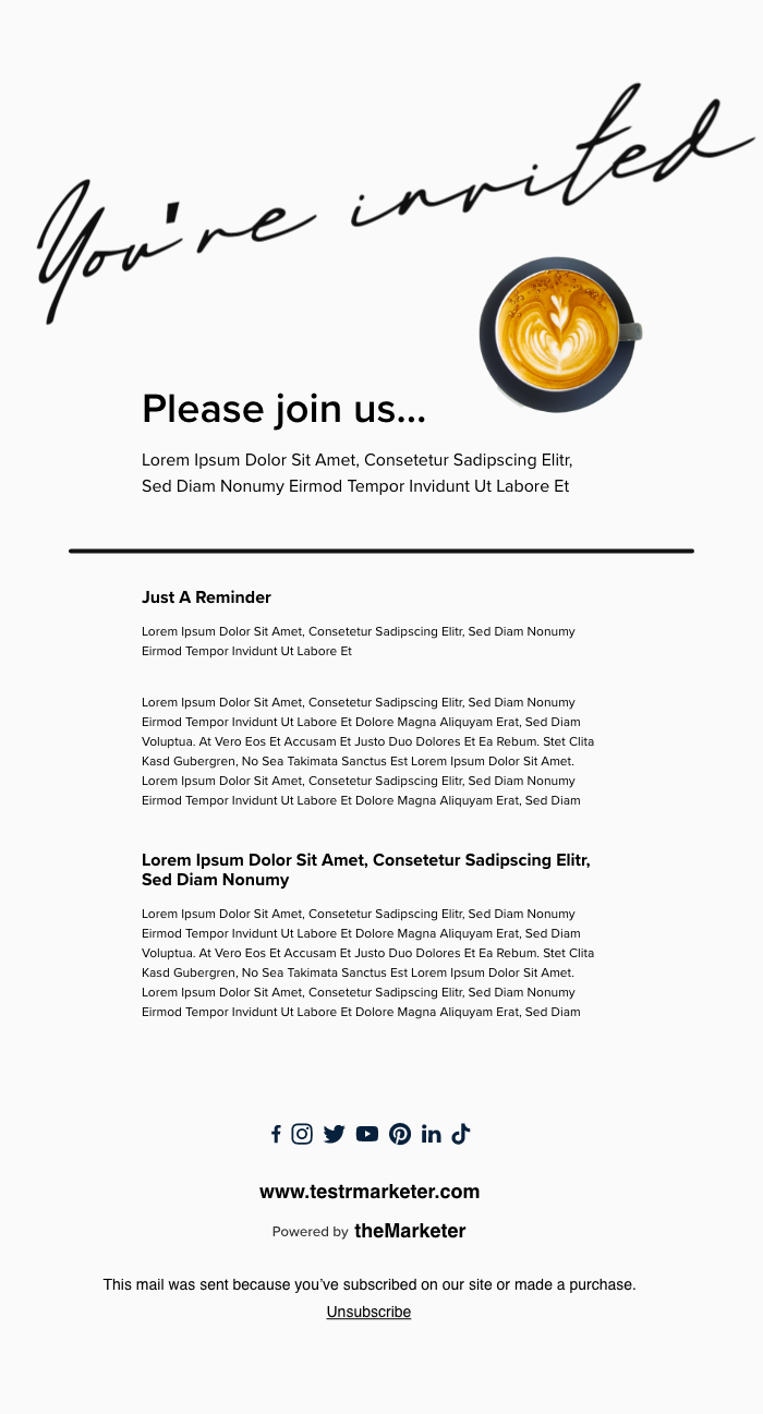 Sweet Invite